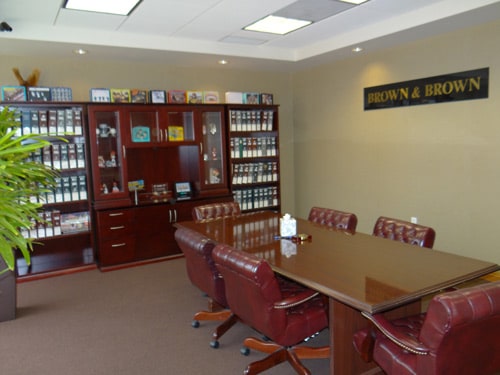 Conference Room at Brown & Brown Attorneys at Law in St Louis MO