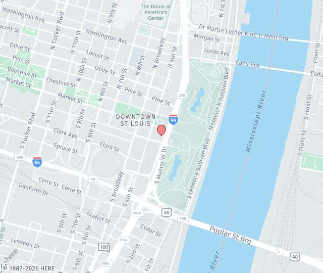 Location Map: 1 Memorial Drive, 11th floor St. Louis, Missouri 63102