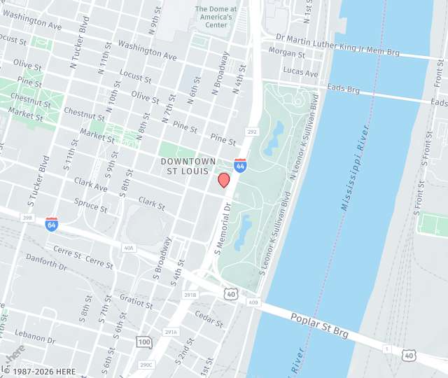 Location Map: 1 Memorial Drive, 11th floor St. Louis, Missouri 63102